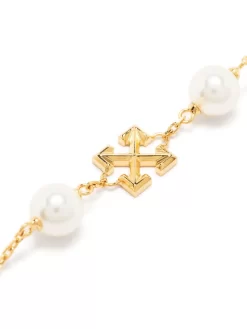 Women Off-White Arrows-motif Chain-link Bracelet -Off-White 19323241 44435752 1000