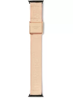 Women Off-White Belt Logo-embroidered IWatch Strap