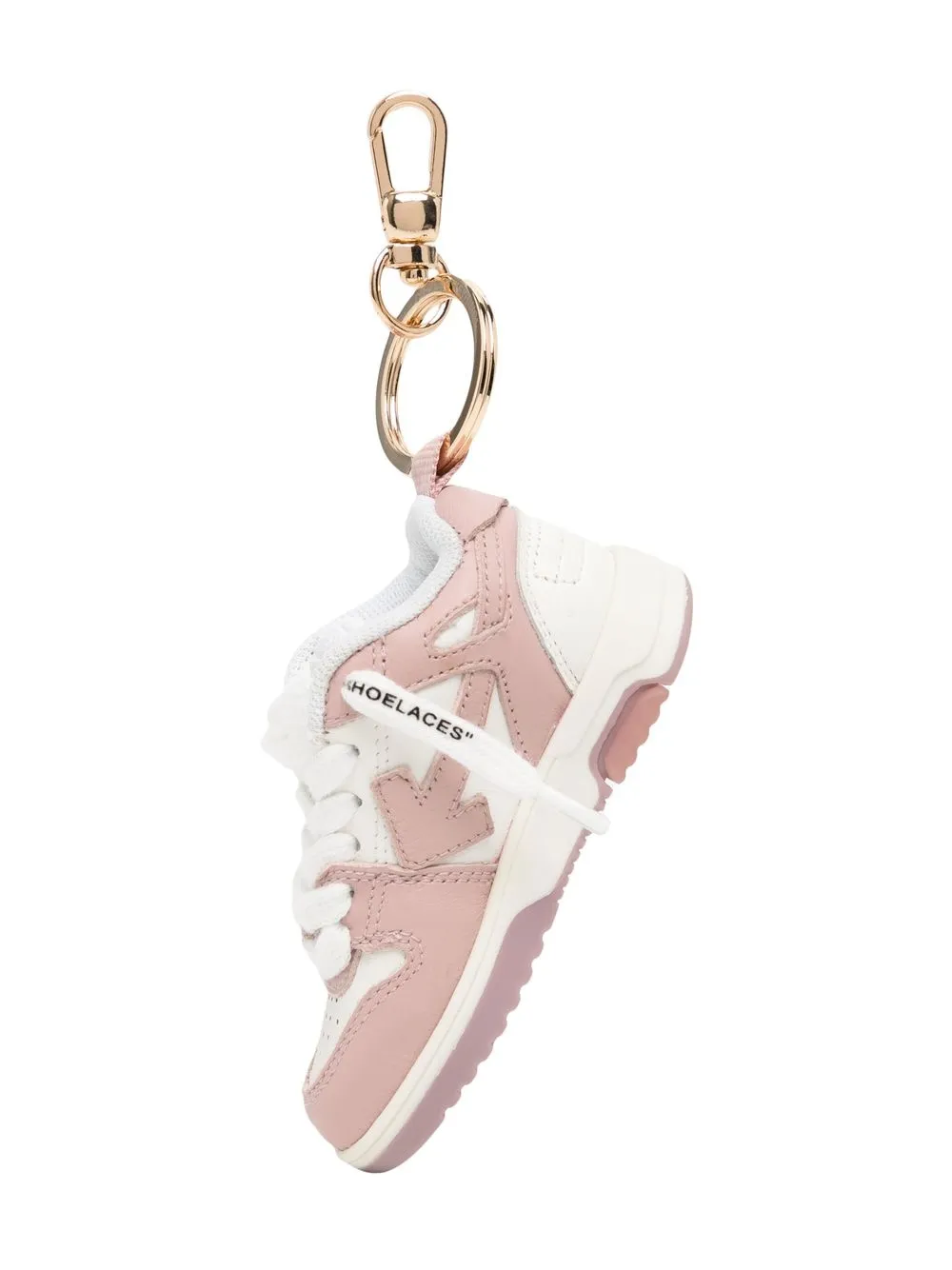 Women Off-White Leather Sneaker Keyring 1 Women Off-White Leather Sneaker Keyring