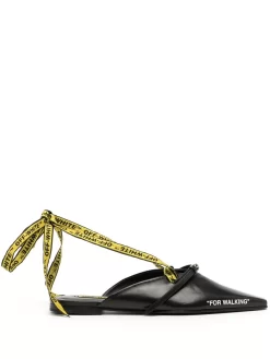 Women Off-White Slip-on Ballet Pumps