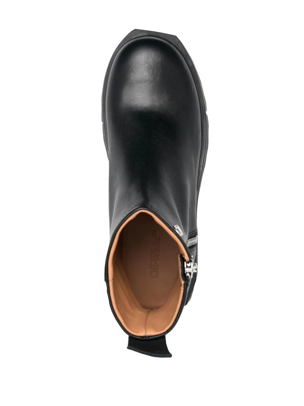 Men Off-White Sponge-effect Ankle Boots 4 Men Off-White Sponge-effect Ankle Boots - Image 4