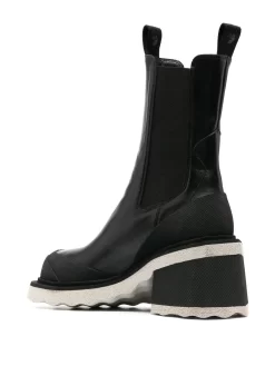 Women Off-White Sponge-sole Chelsea Boots 6 Women Off-White Sponge-sole Chelsea Boots -Off-White 19470206 43374860 1000