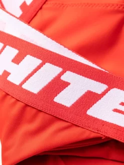 Women Off-White Logo-tape Bikini Set -Off-White 19508194 43608404 1000