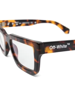 Women Off-White Tortoiseshell Square-frame Optical Glasses 5 Women Off-White Tortoiseshell Square-frame Optical Glasses -Off-White 19541735 44447088 1000