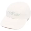 Women Off-White Embroidered-logo Baseball Cap