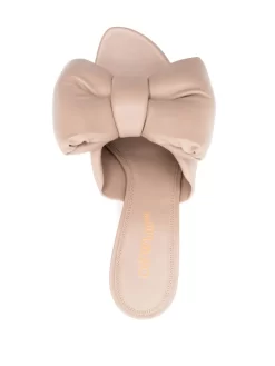 Women Off-White Allen 110mm Oversize-bow Sandals -Off-White 19612579 43966801 1000