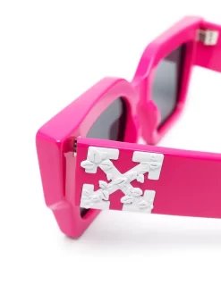 Women Off-White Arrows-motif Square-frame Sunglasses -Off-White 19632286 43912948 1000