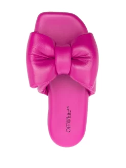 Women Off-White Bow-detail Sandals -Off-White 19635257 43978768 1000