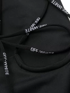 Women Off-White Logo-print Two-piece Bikini -Off-White 19744436 44132785 1000
