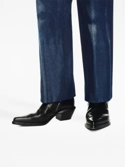 Men Off-White Runway Texan Pointed-toe Boots -Off-White 19779365 44495291 1000