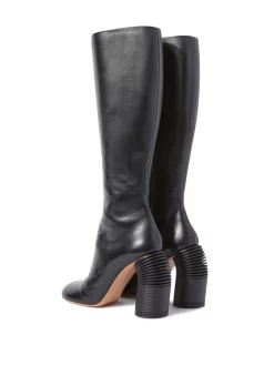 Women Off-White Runway Square-toe Leather Boots 7 Women Off-White Runway Square-toe Leather Boots -Off-White 19780323 44494833 1000