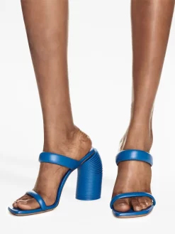 Women Off-White Open-toe Leather Sandals -Off-White 19781100 44495772 1000