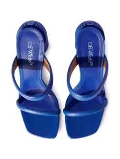 Women Off-White Open-toe Leather Sandals -Off-White 19781100 44496139 1000