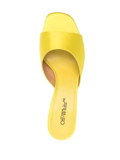 Women Off-White Pop Lollipop Satin Mules 7 Women Off-White Pop Lollipop Satin Mules -Off-White 19804780 44588205 1000