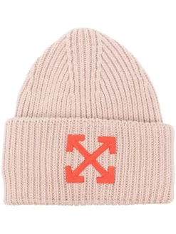 Women Off-White Arrows Knit Beanie
