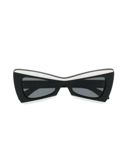 Women Off-White Cat-eye Tinted Sunglasses