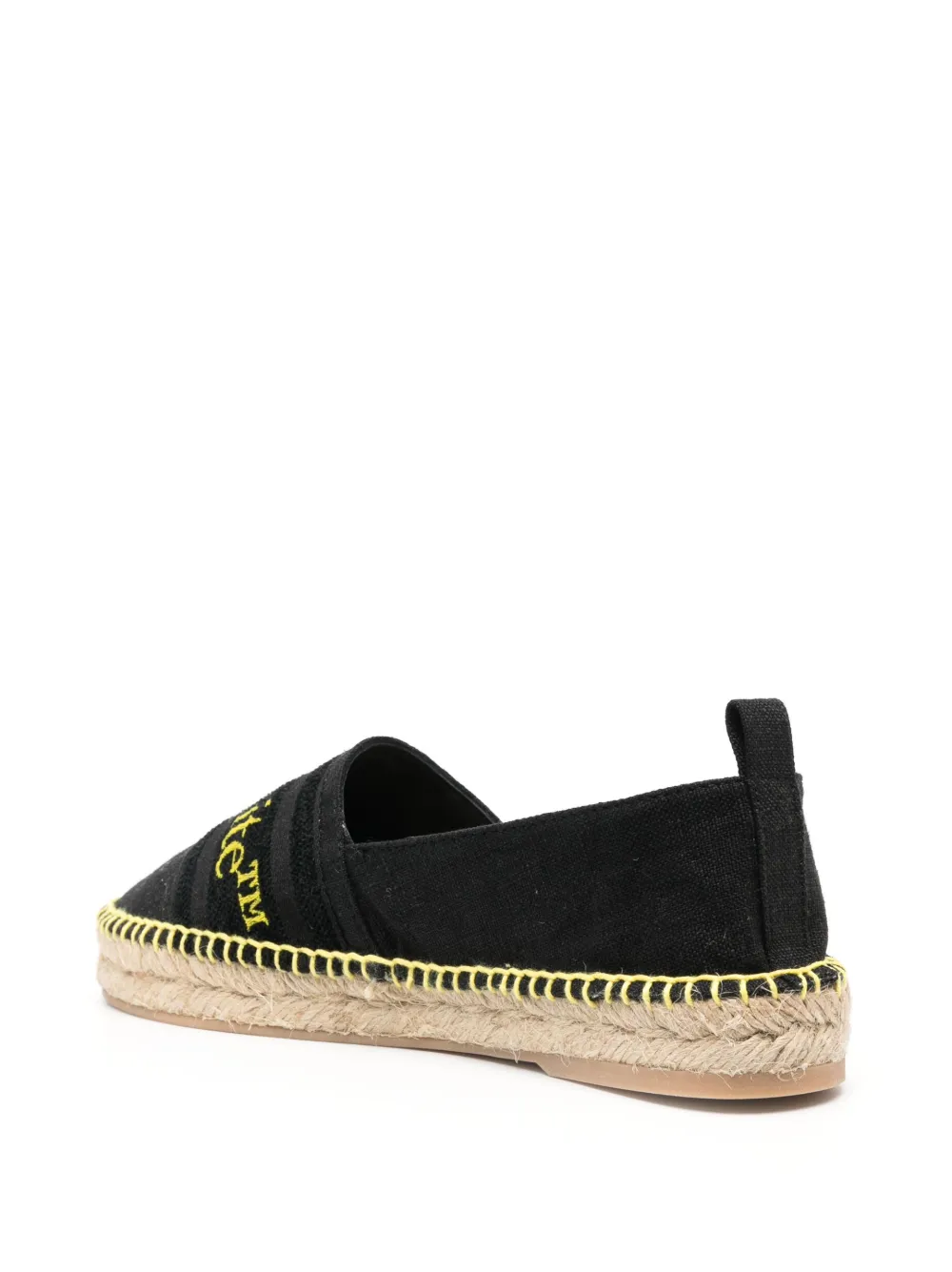 Women Off-White Logo-embroidered Espadrilles 3 Women Off-White Logo-embroidered Espadrilles - Image 3