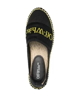 Women Off-White Logo-embroidered Espadrilles 7 Women Off-White Logo-embroidered Espadrilles -Off-White 19993758 45026480 1000