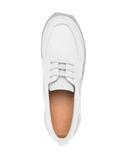 Men Off-White Suede Boat Shoes 7 Men Off-White Suede Boat Shoes -Off-White 20003936 45006978 1000