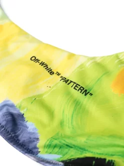 Women Off-White Painterly-print Bikini -Off-White 20076384 45201502 1000