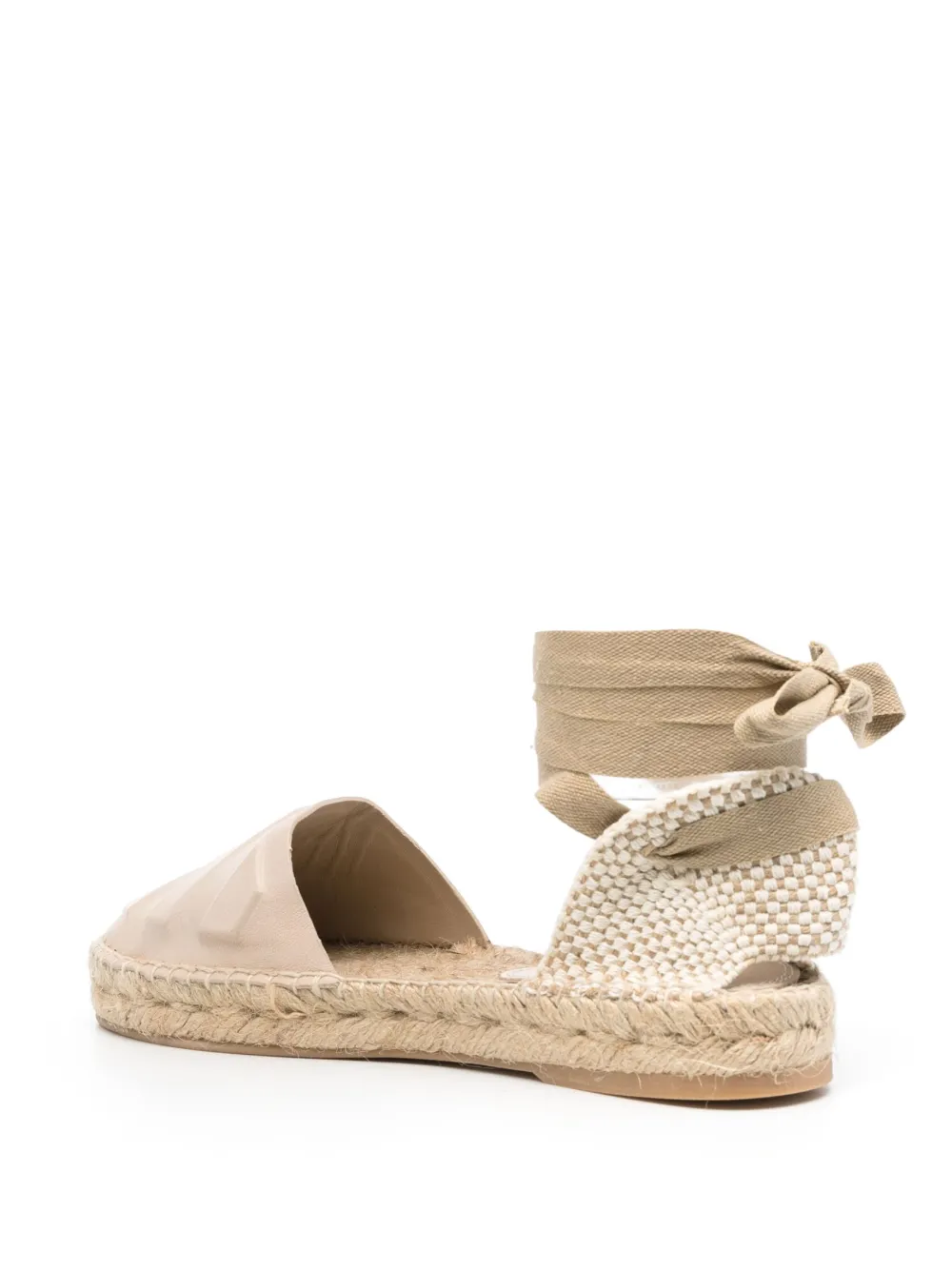 Women Off-White Diag Leather Espadrilles 3 Women Off-White Diag Leather Espadrilles - Image 3