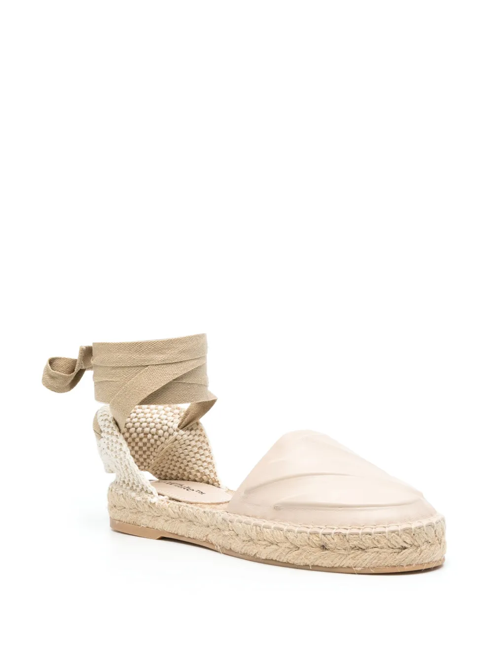 Women Off-White Diag Leather Espadrilles 2 Women Off-White Diag Leather Espadrilles - Image 2